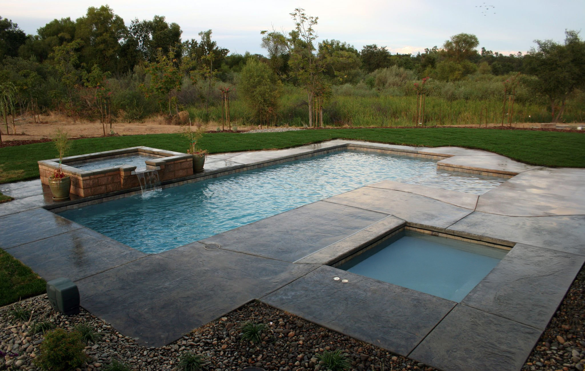 Florida custom spa builder project